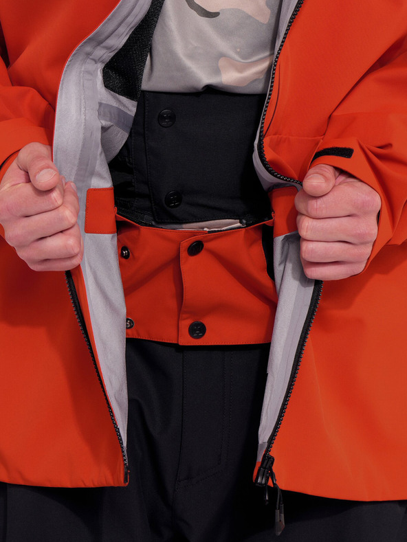 Horsefeathers 3-vrstvá bunda Terra - red clay Horsefeathers