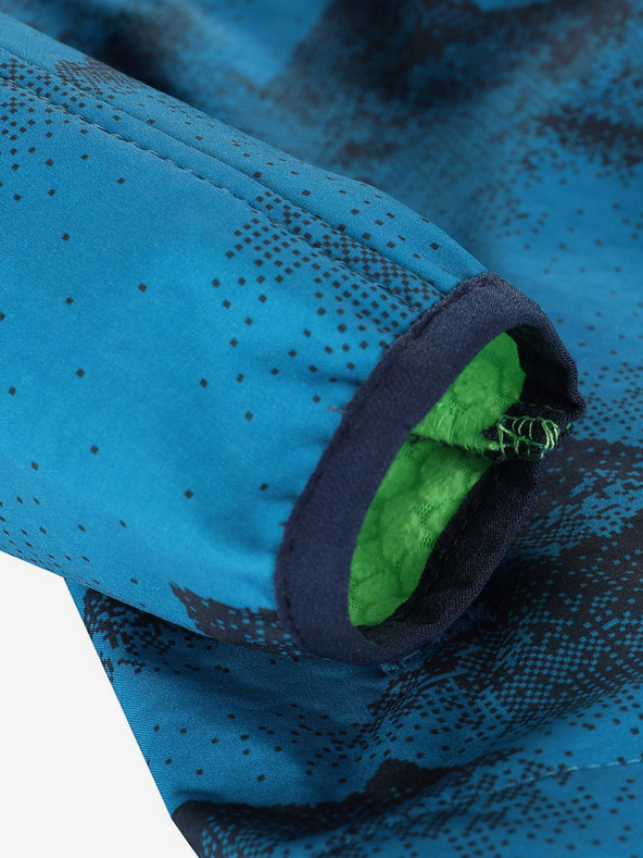 ALPINE PRO Modrá dětská softshellová bunda s membránou Alpine Pro Ezoro