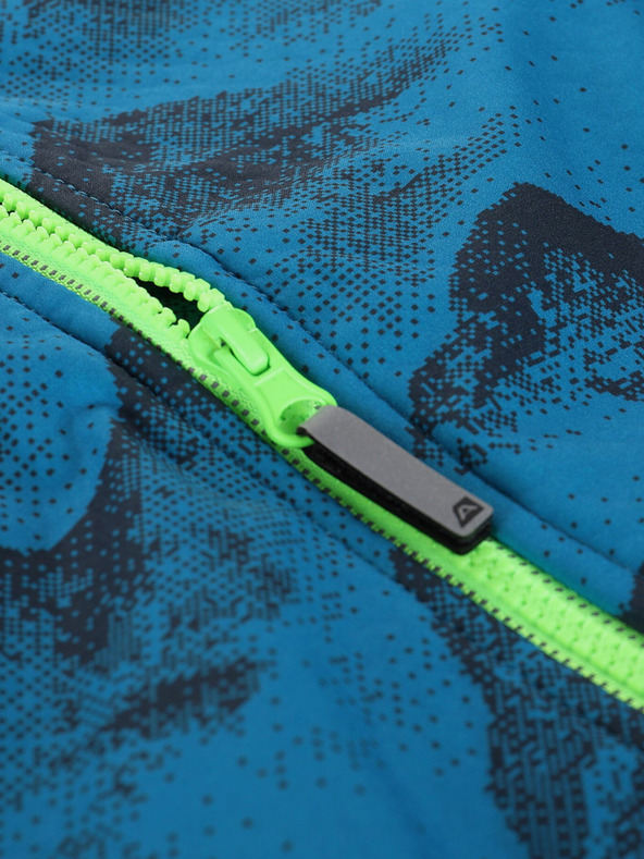 ALPINE PRO Modrá dětská softshellová bunda s membránou Alpine Pro Ezoro