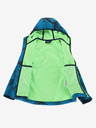 ALPINE PRO Modrá dětská softshellová bunda s membránou Alpine Pro Ezoro