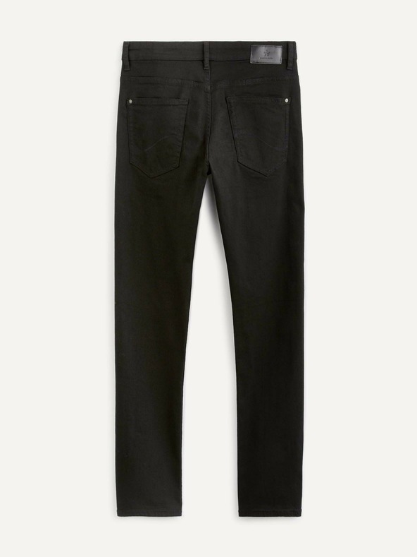 Celio Černé pánské džínové kalhoty Celio Noclean15