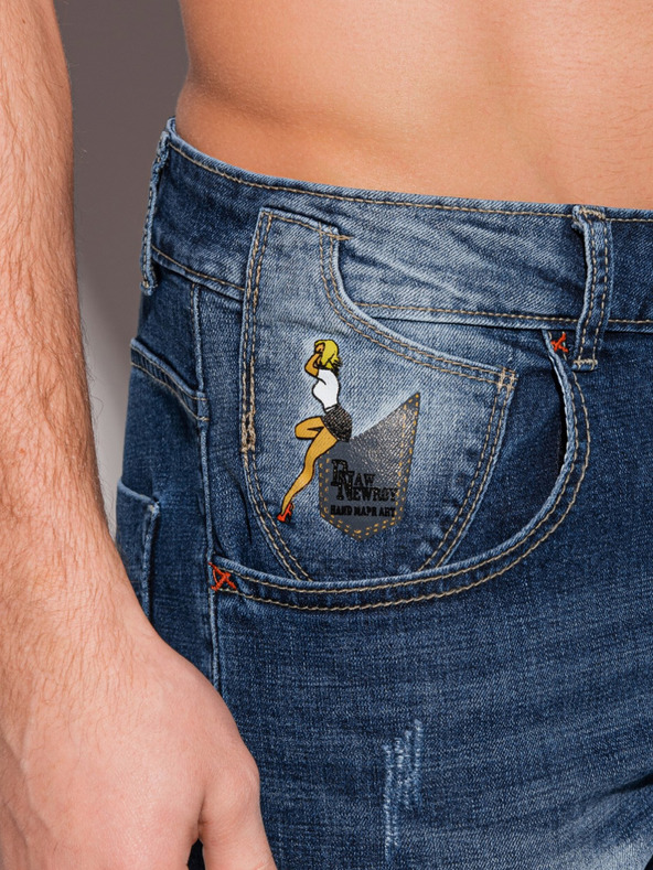 Edoti Pánské džínové kalhoty Edoti