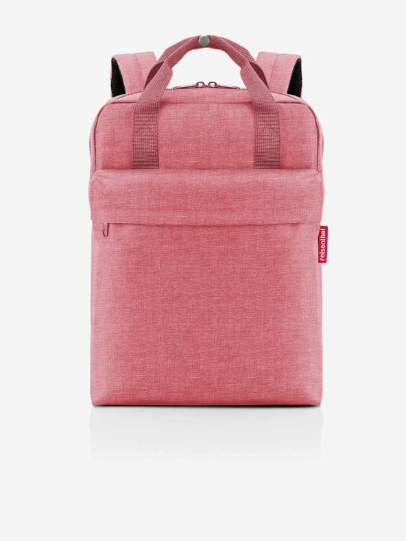 Reisenthel Růžový dámský batoh Reisenthel Allday Backpack M Twist Berry