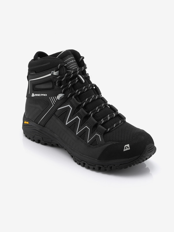 ALPINE PRO Outdoorová obuv s funkční membránou ALPINE PRO GUDERE black