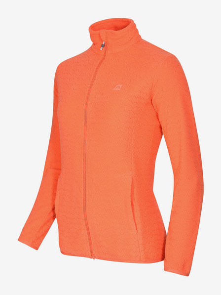 ALPINE PRO Dámská fleecová mikina ALPINE PRO SIUSA fresh salmon