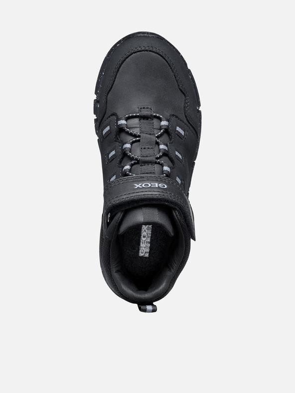 Geox Černá chlapecká kotníková obuv Geox Flexyper  B Abx