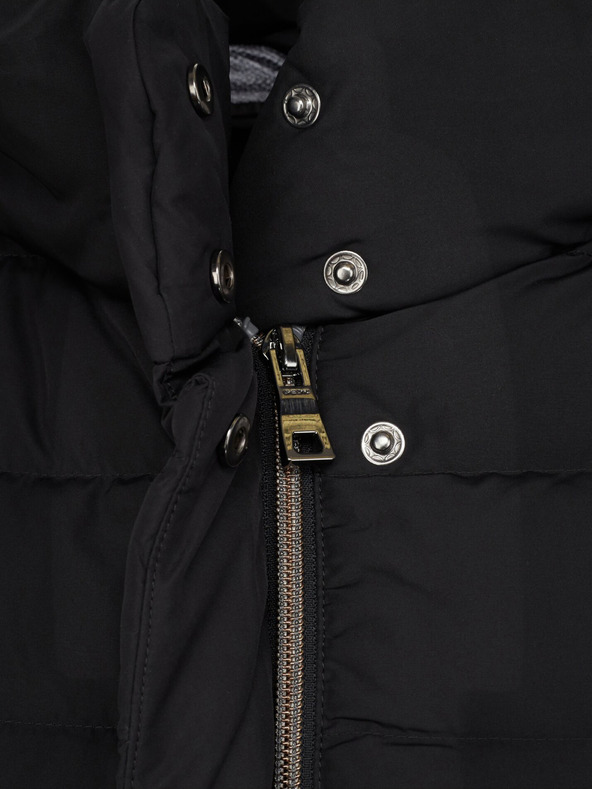 Geox Černá dámská prošívaná bunda Geox Catria