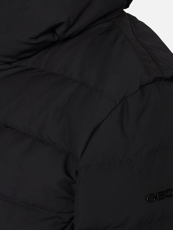 Geox Černá dámská prošívaná bunda Geox Catria