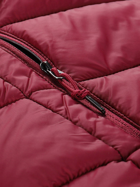 ALPINE PRO Fialovo-růžová dámská oboustranná bunda Hi-Therm Alpine Pro Eroma