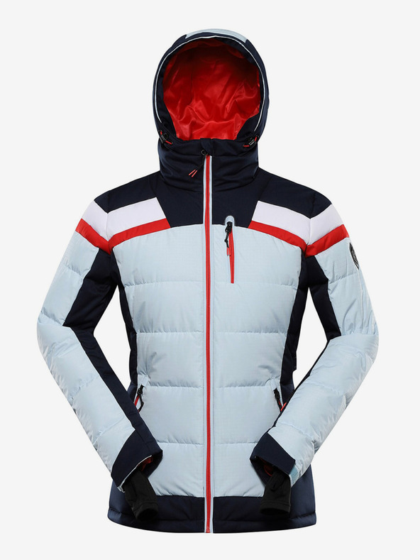 ALPINE PRO Dámská péřová lyžařská bunda s membránou ptx ALPINE PRO FERERA nantucket breeze