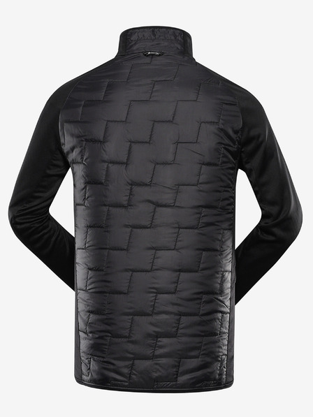 ALPINE PRO Pánská mikina s merino výplní ALPINE PRO JORW black