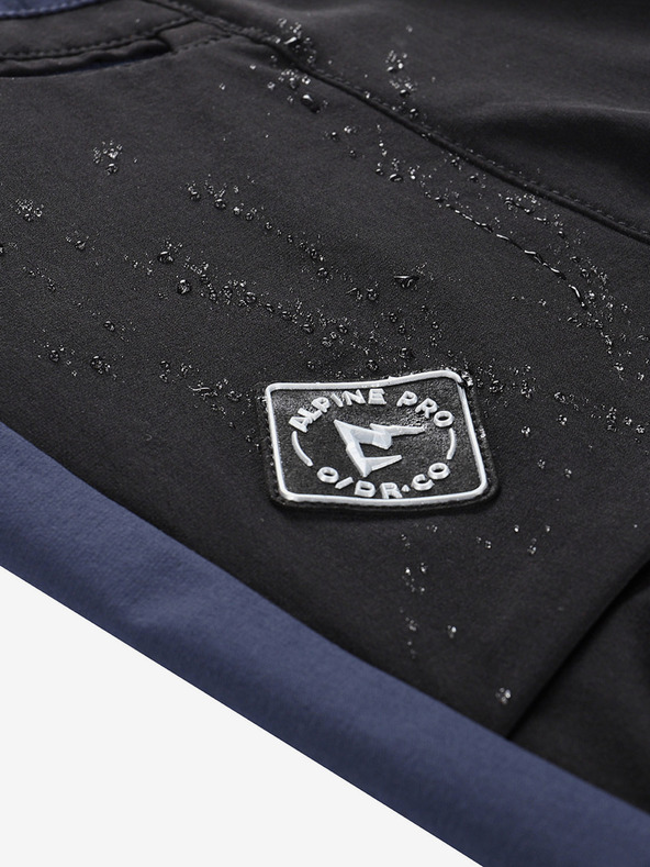 ALPINE PRO Pánské softshellové kalhoty ALPINE PRO AKAN mood indigo