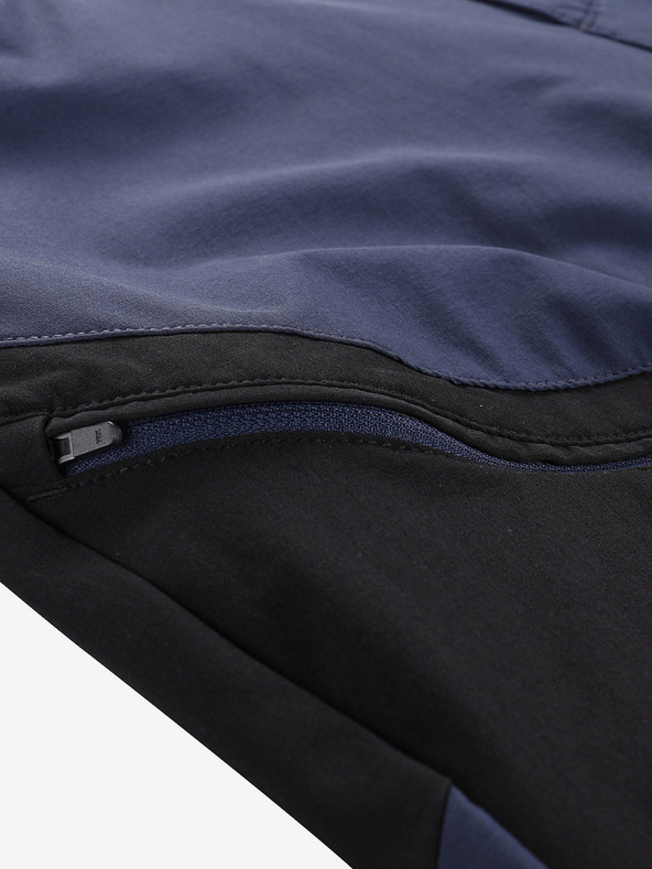 ALPINE PRO Pánské softshellové kalhoty ALPINE PRO AKAN mood indigo