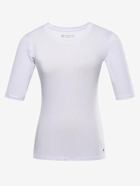 ALPINE PRO Dámské triko s krátkým rukávem ALPINE PRO NORRA white