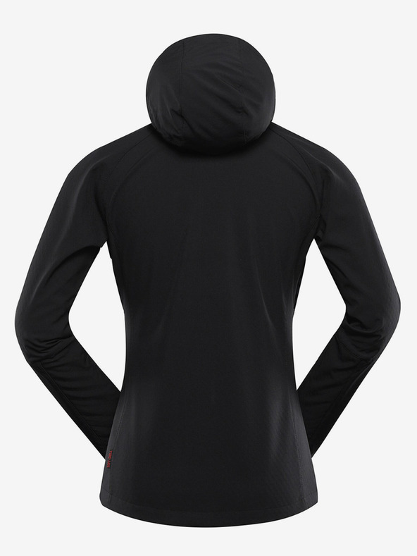 ALPINE PRO Černá dámská softshellová bunda s membránou Alpine Pro Hoora