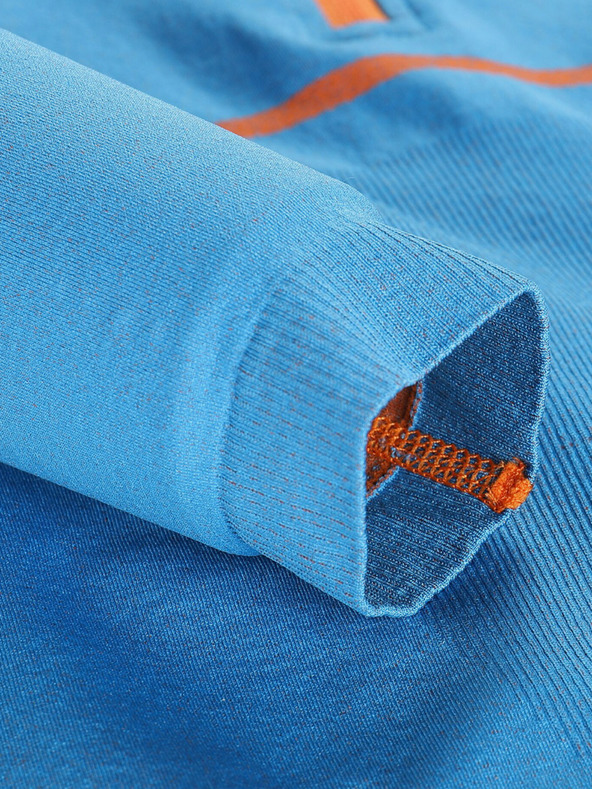 ALPINE PRO Modré klučičí funkční prádlo - triko Alpine Pro Seamo