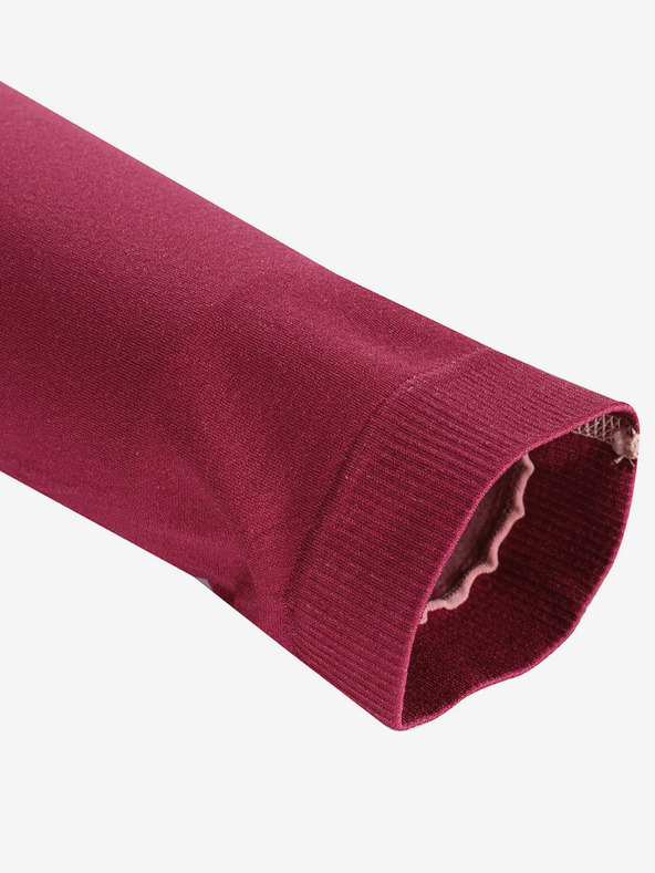 ALPINE PRO Tmavě růžové dámské funkční prádlo - kalhoty Alpine Pro Lessa