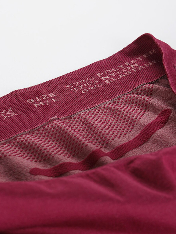 ALPINE PRO Tmavě růžové dámské funkční prádlo - kalhoty Alpine Pro Lessa