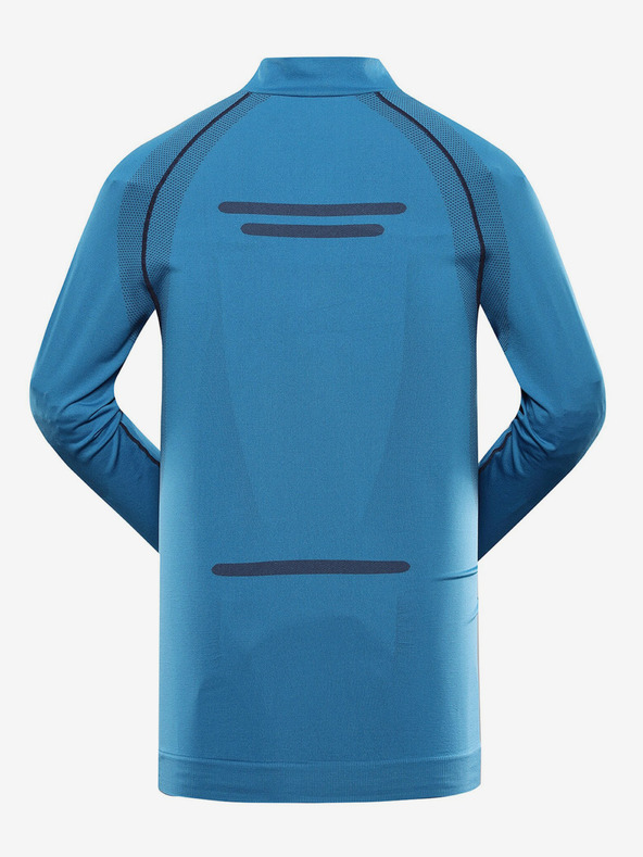 ALPINE PRO Modré pánské funkční prádlo - triko Alpine Pro Seam