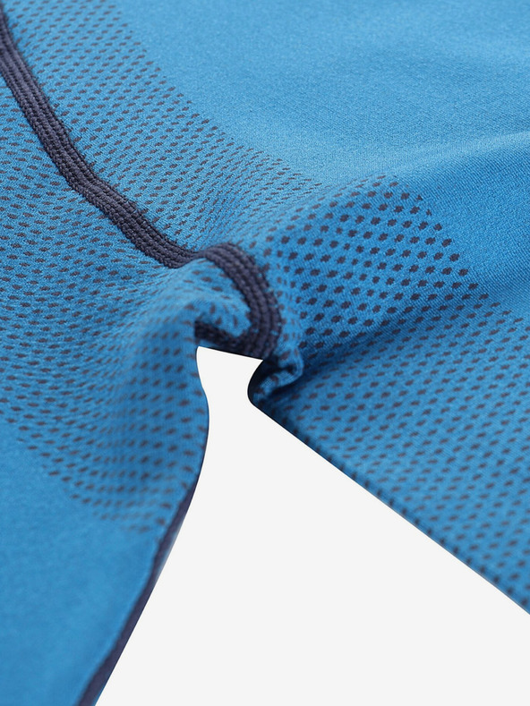 ALPINE PRO Modré pánské funkční prádlo - triko Alpine Pro Seam