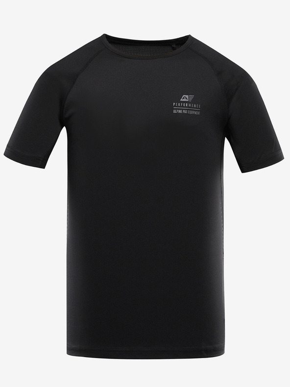 ALPINE PRO Pánské funkční triko s cool-dry ALPINE PRO BOND black
