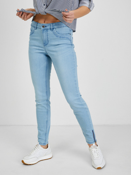 Orsay Světle modré dámské skinny fit džíny ORSAY