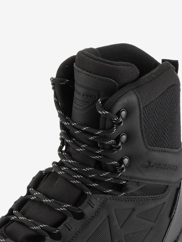 ALPINE PRO Pánská zimní obuv s giga boom a membránou ptx ALPINE PRO NERBE black