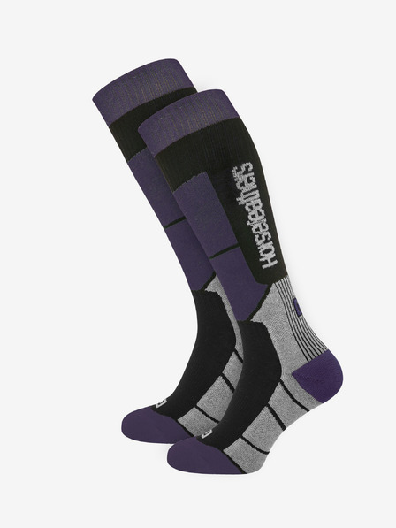 Horsefeathers Snowboardové ponožky Totia Thermolite - grape velikost 5 - 7 HORSEFEATHERS