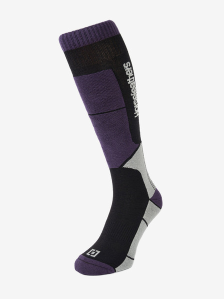 Horsefeathers Snowboardové ponožky Totia Thermolite - grape velikost 5 - 7 HORSEFEATHERS