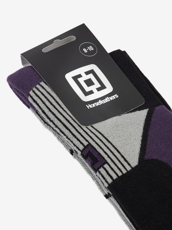 Horsefeathers Snowboardové ponožky Totia Thermolite - grape velikost 5 - 7 HORSEFEATHERS