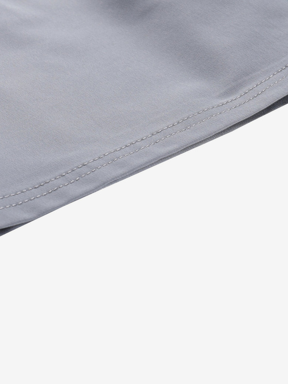 ALPINE PRO Pánské softshellové kraťasy ALPINE PRO BAK smoked pearl