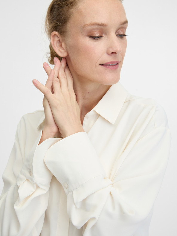 Orsay Krémová dámská košile ORSAY