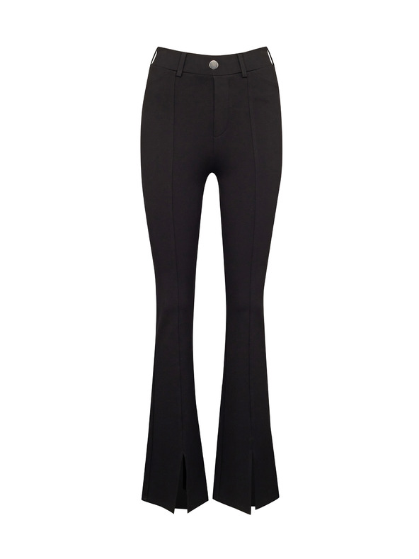Orsay Černé dámské bootcut kalhoty ORSAY