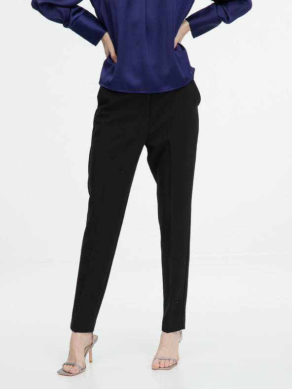 Orsay Černé dámské kalhoty ORSAY