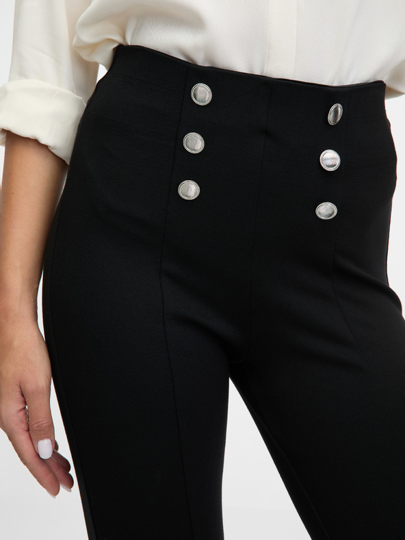 Orsay Černé dámské kalhoty ORSAY