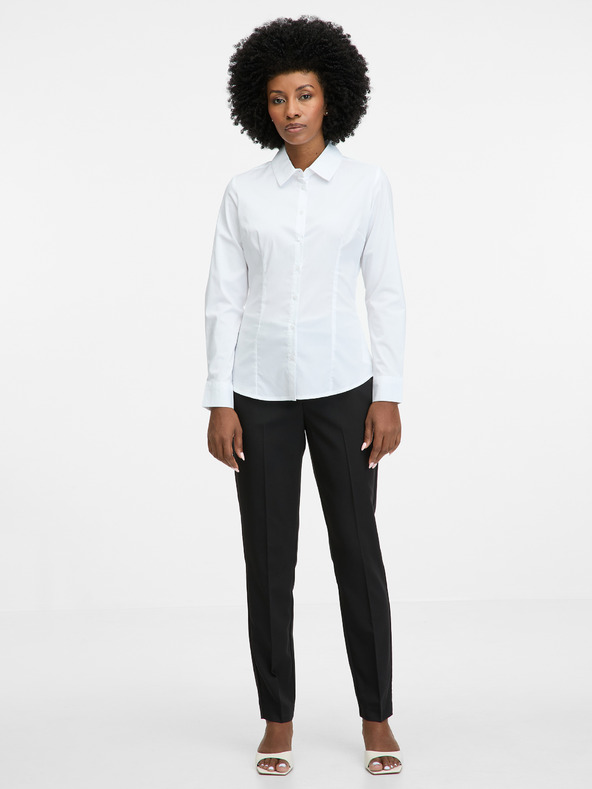 Orsay Černé dámské slim kalhoty ORSAY