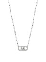 Michael Kors Dámský stříbrný náhrdelník Michael Kors MKC1655CZ040
