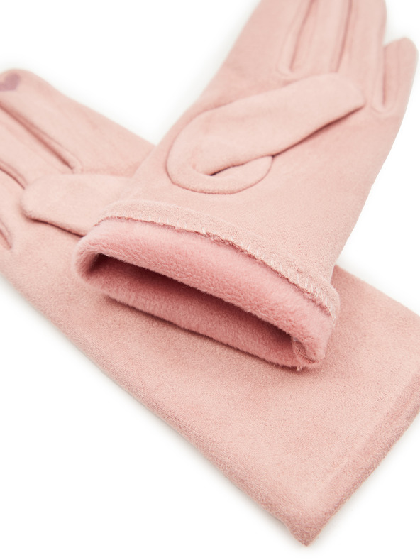 Orsay Růžové dámská rukavice ORSAY