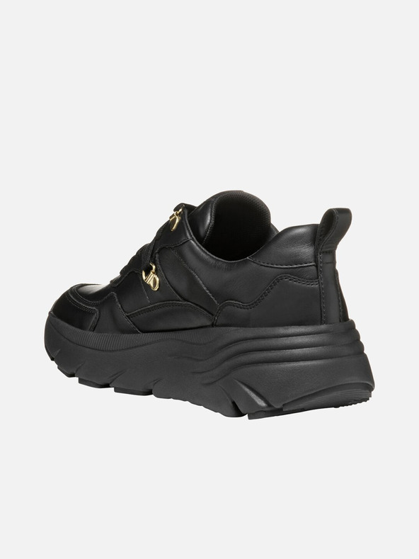 Geox Černé dámské tenisky Geox Diamanta