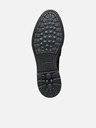 Geox Tmavě hnědé dámské mokasíny Geox Walk pleasure