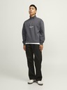 Jack & Jones Šedá pánská mikina se zipem Jack & Jones