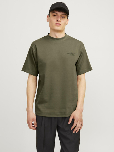 Jack & Jones Khaku pánské tričko Jack & Jones