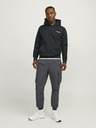 Jack & Jones Černá pánská mikina s kapucí Jack & Jones
