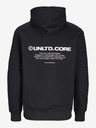 Jack & Jones Černá pánská mikina s kapucí Jack & Jones