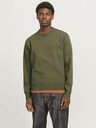 Jack & Jones Khaki pánský svetr Jack & Jones Vester