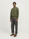 Jack & Jones Khaki pánský svetr Jack & Jones Vester