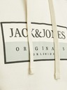 Jack & Jones Krémová pánská mikina s kapucí Jack & Jones Frederik
