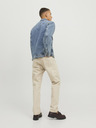 Jack & Jones Béžové pánské straight fit džíny Jack & Jones Chris