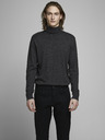 Jack & Jones Šedý basic rolák Jack & Jones Emil