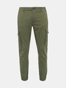 Jack & Jones Zelené pánské kalhoty Jack & Jones Paul